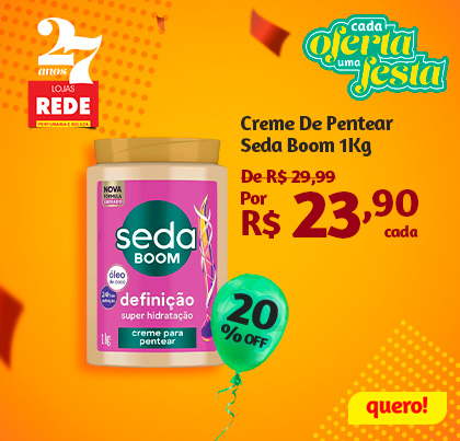 Creme Seda Boom 1kg