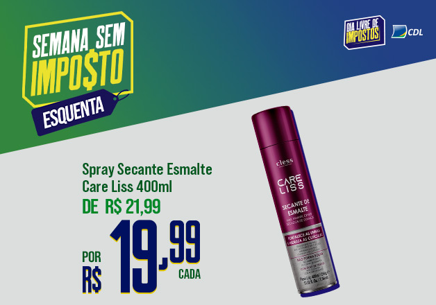 Spray Secante Esmalte Care Liss