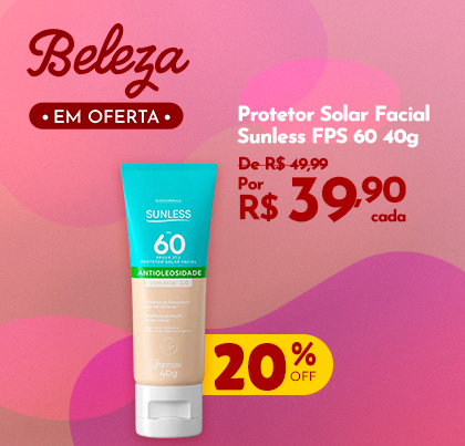 Protetor Solar Sunless