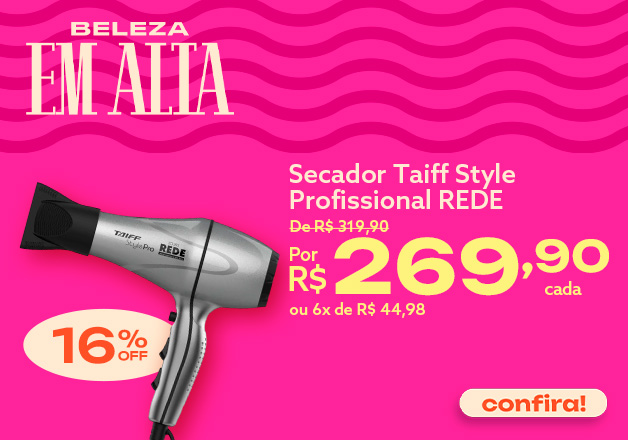 Secador Profissional Taiff  REDE