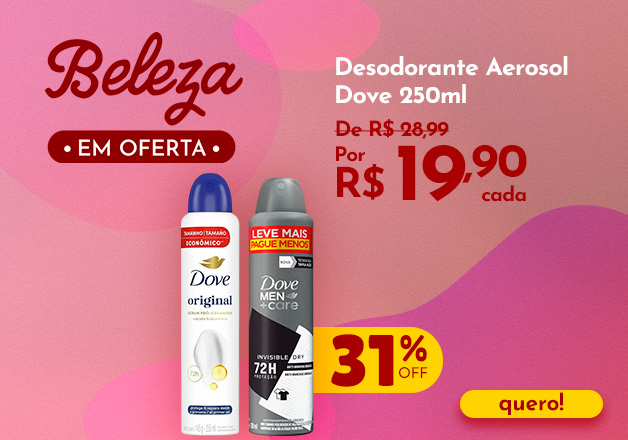 Desodorantes  DOVE 250ML