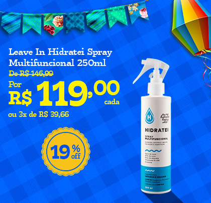 Leave In Hidratei Spray