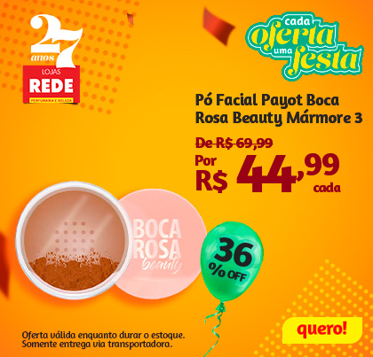 Pó Facial Boca Rosa