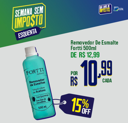 Removedor de Esmaltes 500ml