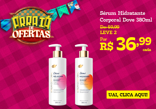loção dove serum 380ml