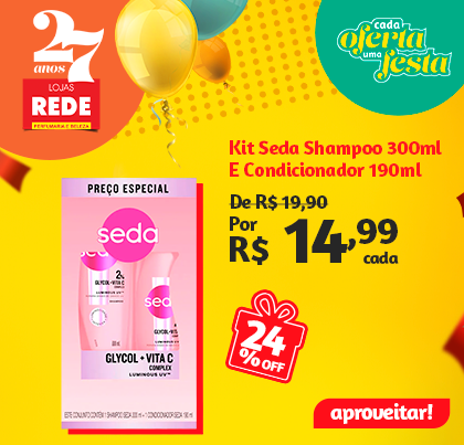 kit Seda shampoo + condicionador