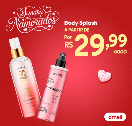 Body Splash a partir de 29,99