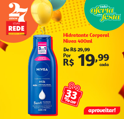 Hidratante Corporal Nivea 400ml