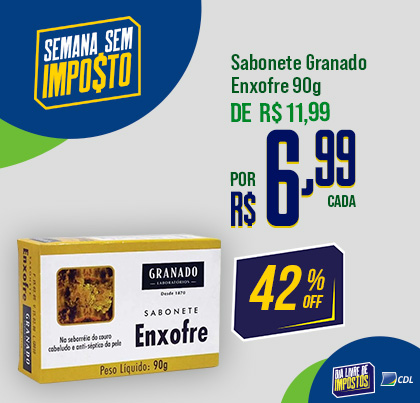 Sabonete Granado Enxofre 60 gr 