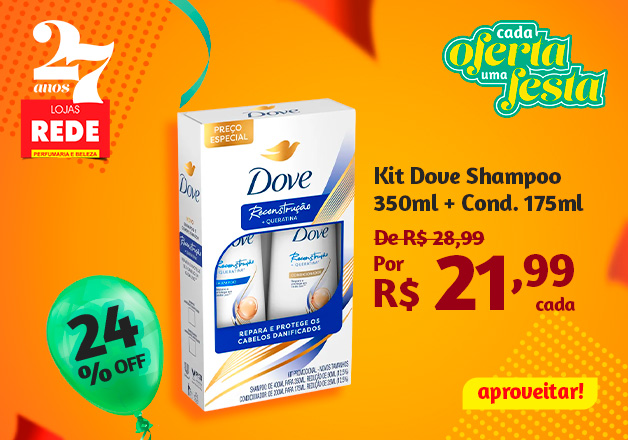 Kit Shampoo + Cond. dove