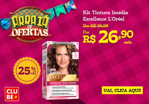 Kit Tintura Imédia Excellence 