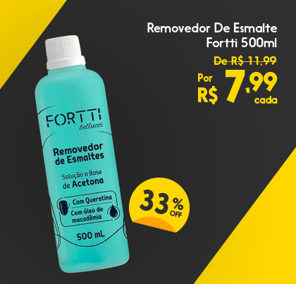 Rmovedor de esmalte Fortti