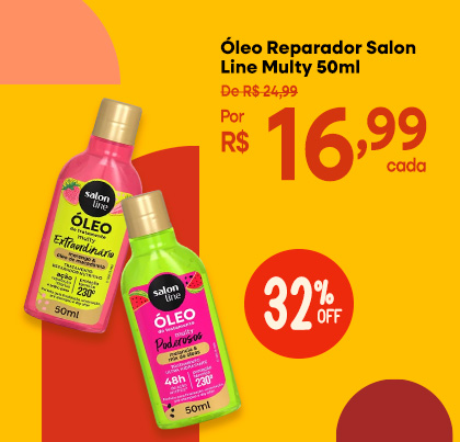 Óleo Reparador Salon Line Multy