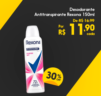 Desodorante Rexona 150ml
