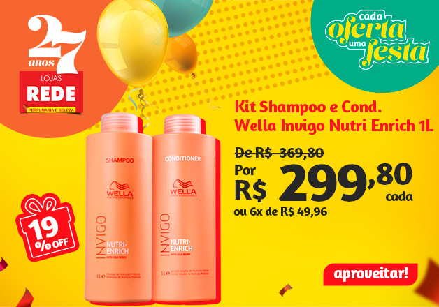 Kit Wella Invigo 1L