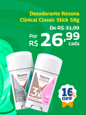 Desodorante Rexona Clinical