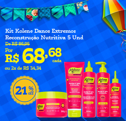 Kit Kolene Danos Extremos 