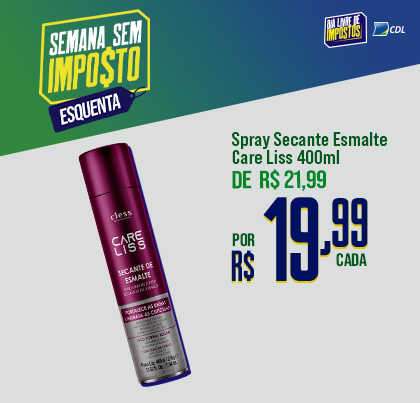 Spray Secante Esmalte Care Liss 