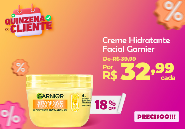 Hidratante Facaial Garnier