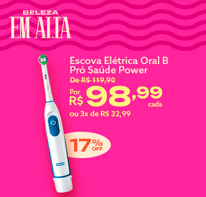 Escova Elétrica Oral B