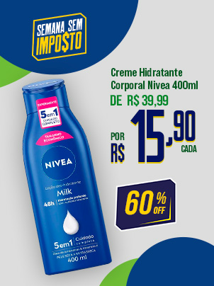 Loção Hidratante Corporal Nívea 400ml