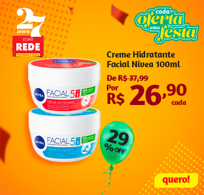 Creme Facial Nivea