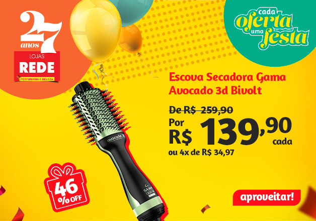 Escova Secadora Gama Avocado