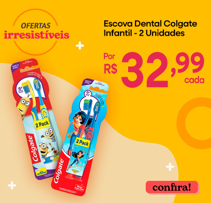 Escova Dental Colgate Infantil
