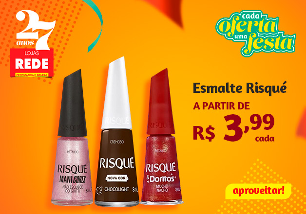 Esmaltes Risqué Regular