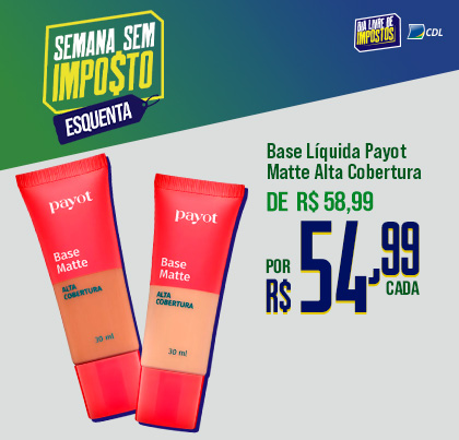 Base Liquida Matte Alta Cobertura Payot 