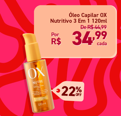 Óleo Ox Nutritivo