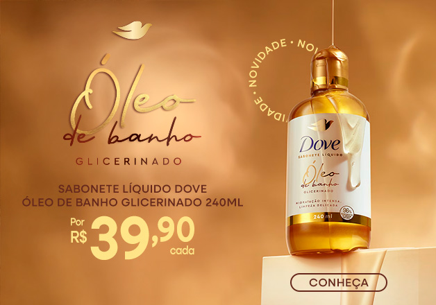 Óleo de banho Dove